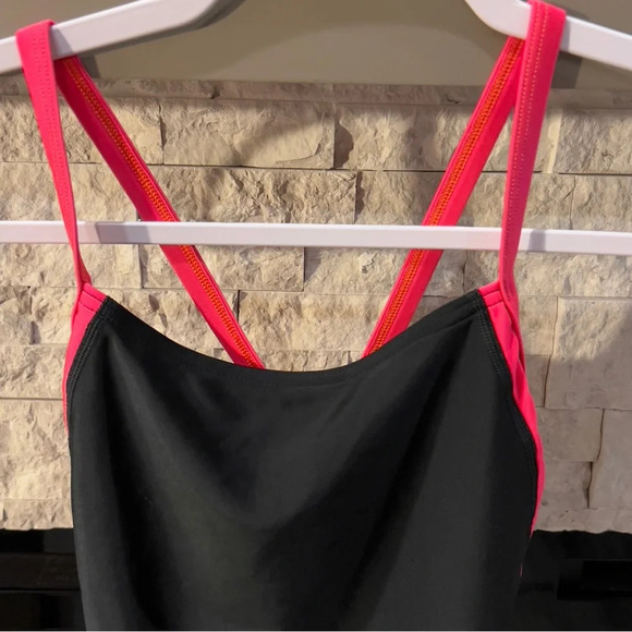 Speedo size 12 Black red and gray Pro LT one piece swimsuit - Picture 4 of 9